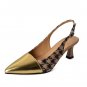Summer stiletto high heels pointed toe sandals 2 colors