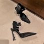 Women's high heels stiletto fashion sexy black