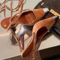Women's french large size high heel sandals