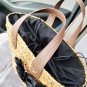 Bow straw vacation woven bag portable beach bag #H251