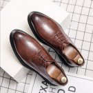 Men's dress casual business wedding groom suit shoes
