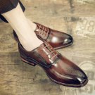 Men's dress casual business wedding groom suit shoes