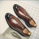 Men's dress casual business wedding groom suit shoes
