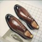 Men's dress casual business wedding groom suit shoes