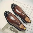 Men's dress casual business wedding groom suit shoes