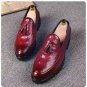 Men's wedding shoes retro brogue style men's shoes