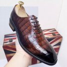 Men's snake skin pattern business casual hairstylist shoes 2 colors Men's snake skin pattern business casual hairstylist shoes 2 colors