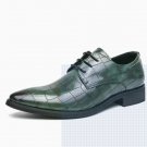 Men's business casual shoes crocodile pattern 2 colors