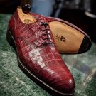 Crocodile graphic head low heel belt leisure business male big size shoes