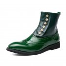 Brogue Ankle Boots Men Fashion Trend Chelsea Boots 2 colors Brogue Ankle Boots Men Fashion Trend Chelsea Boots 2 colors