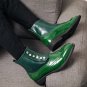 Brogue Ankle Boots Men Fashion Trend Chelsea Boots 2 colors