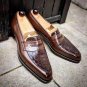 Men's business crocodile pattern shoes
