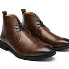 Men's large size ankle boots retro martin boots