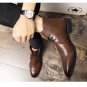 Men's large size ankle boots retro martin boots
