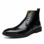 Men's large size ankle boots retro martin boots