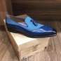 Men's winter loafers with tassels