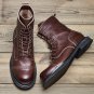 Handmade Genuine leather Vintage martin boots top layer cowhide
