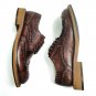 Handmade Genuine leather Vintage Brogue shoes top layer cowhide