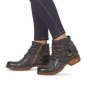 Tassel rivets mid-heel women's short martin boots 3 colors