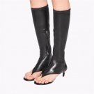New mid-heel stretch high-leg fish-spout sandals and stiletto fashion women's shoes New mid-heel stretch high-leg fish-spout sandals and stiletto fashion women's shoes