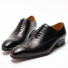 Cowhide handmade men's wedding business dress leather shoes 2 colors Cowhide handmade men's wedding business dress leather shoes 2 colors