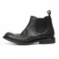 Handmade Chelsea boots brogue boots vintage top layer cowhide hand-rubbed color 2 colors
