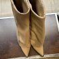 Fat mm thick legs genuine leather thick bottom trouser boots wide tube knight long boots