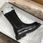 Women's thick heel boots