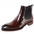 Men's boots pointed toe chelsea boots