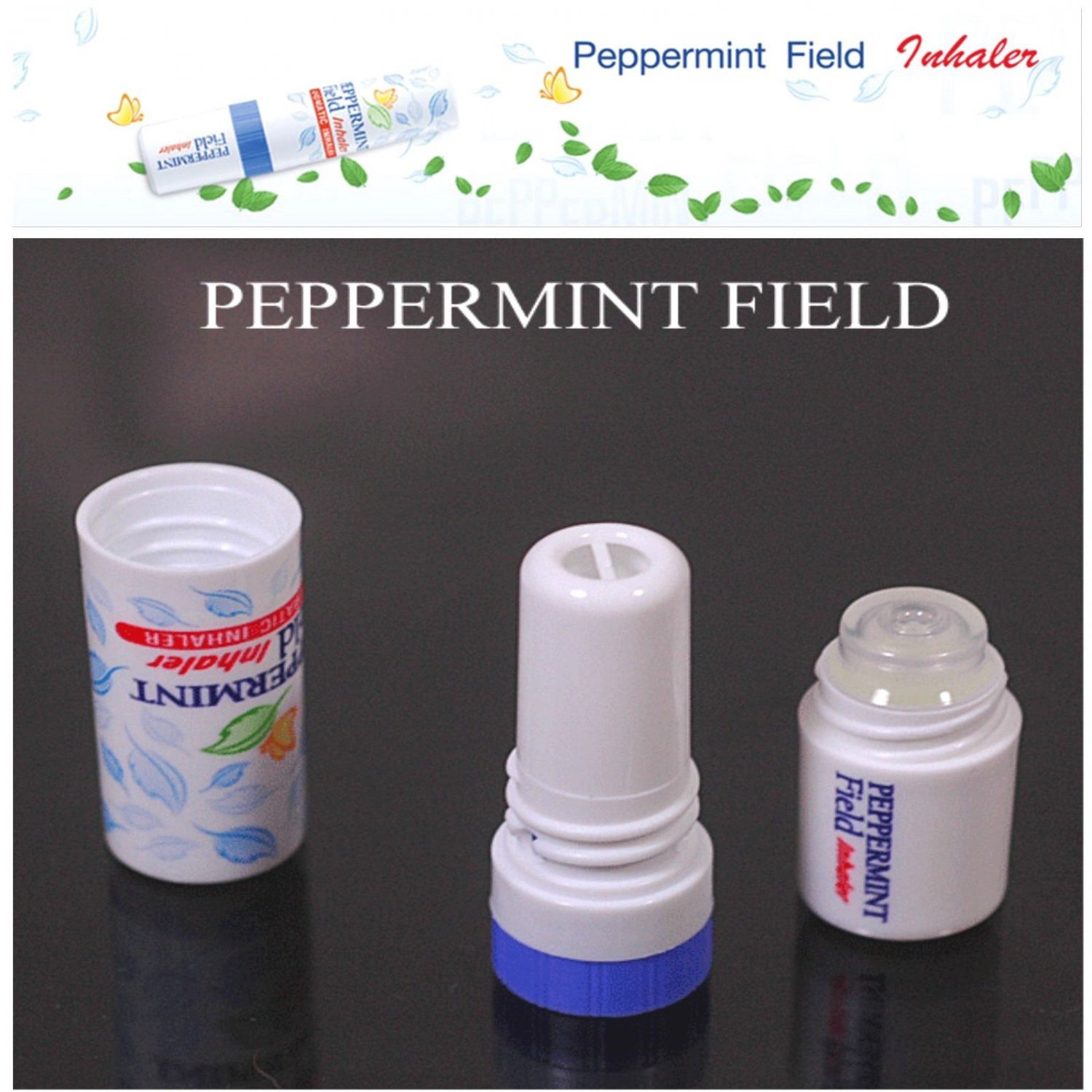 Peppermint Field Inhaler Relief dizzy dizziness vertigo congestion