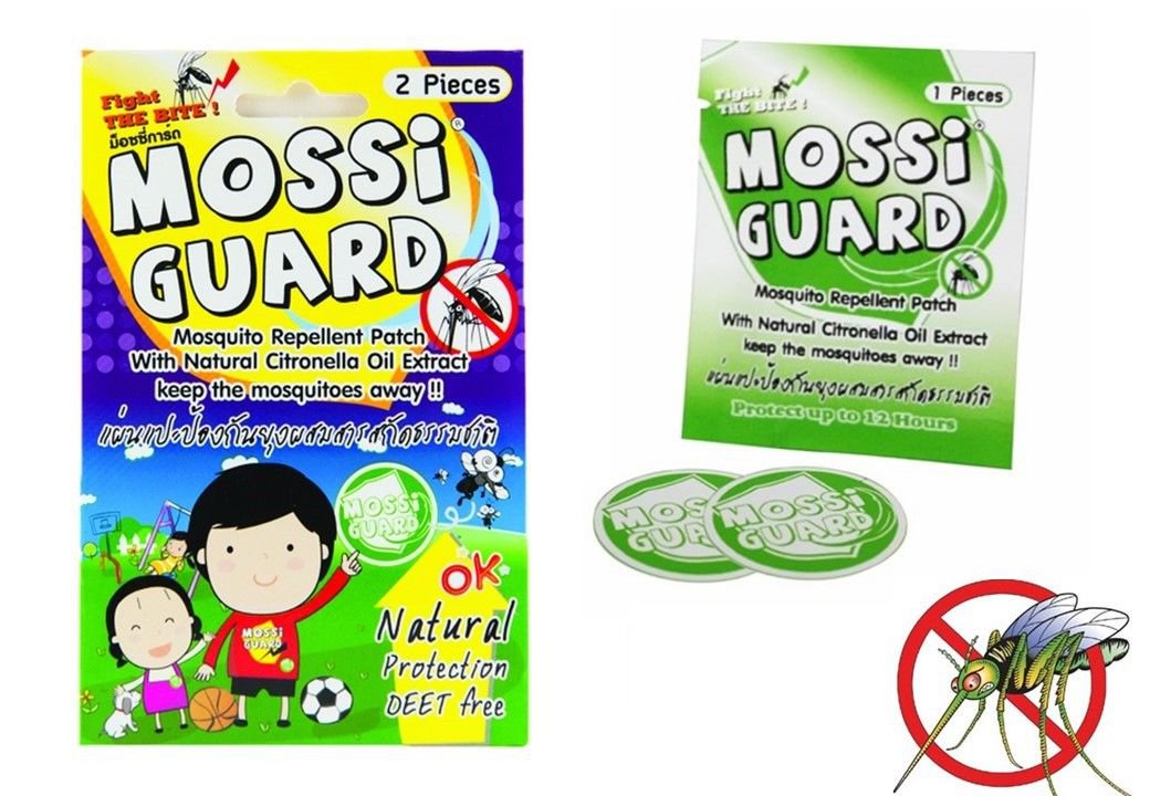 Mossi Guard Mosquito Repellent Patch Natural extract Kids Adult Child