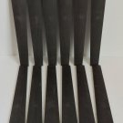 12 Gabon Ebony 4/4 Violin Fingerboards High Graded Violin Viola Musical Lumber