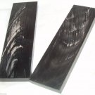 2 Buffalo Streaked Horn Scales 6x1.75x3/8 Knifemaking Parts Optical Frame Making