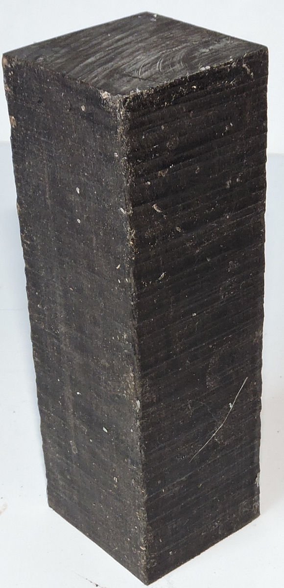 Gabon Ebony Wood 1.5x6 Handles Calls Reel Seats Hair Sticks Knife Scales Timber