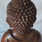 Indonesian Carved Buddha Hardwood Statue For Zen Meditation Hand Sculpted Buddha