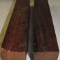 2 Granadillo Wood 2x2x11 Woodworking Turkey Calls Knife Handles Reel Seats Inlay