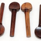 4 Rosewood Violin Pegs Violin Parts Strings Instruments Pegs Viola Parts Supply