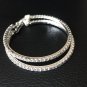 55mm Hoop clip on earrings round clips earrings without pierced ear clip for women lady