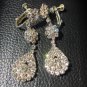 Clip earrings without piercing for no ear hole earrings Clip on earings for lady wedding bridal