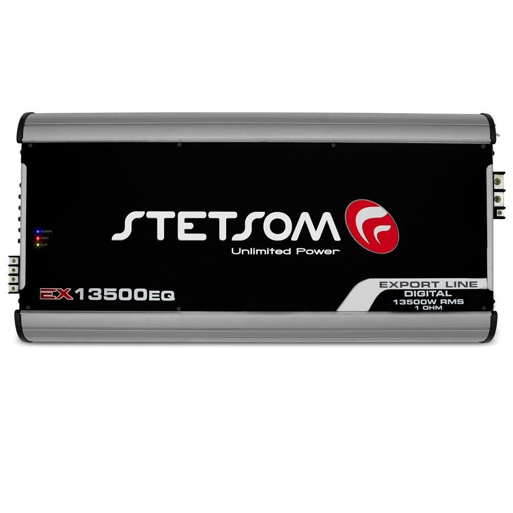 Stetsom EX 13500 EQ 1 OHM Mono Amp High Power Car Audio Amplifier