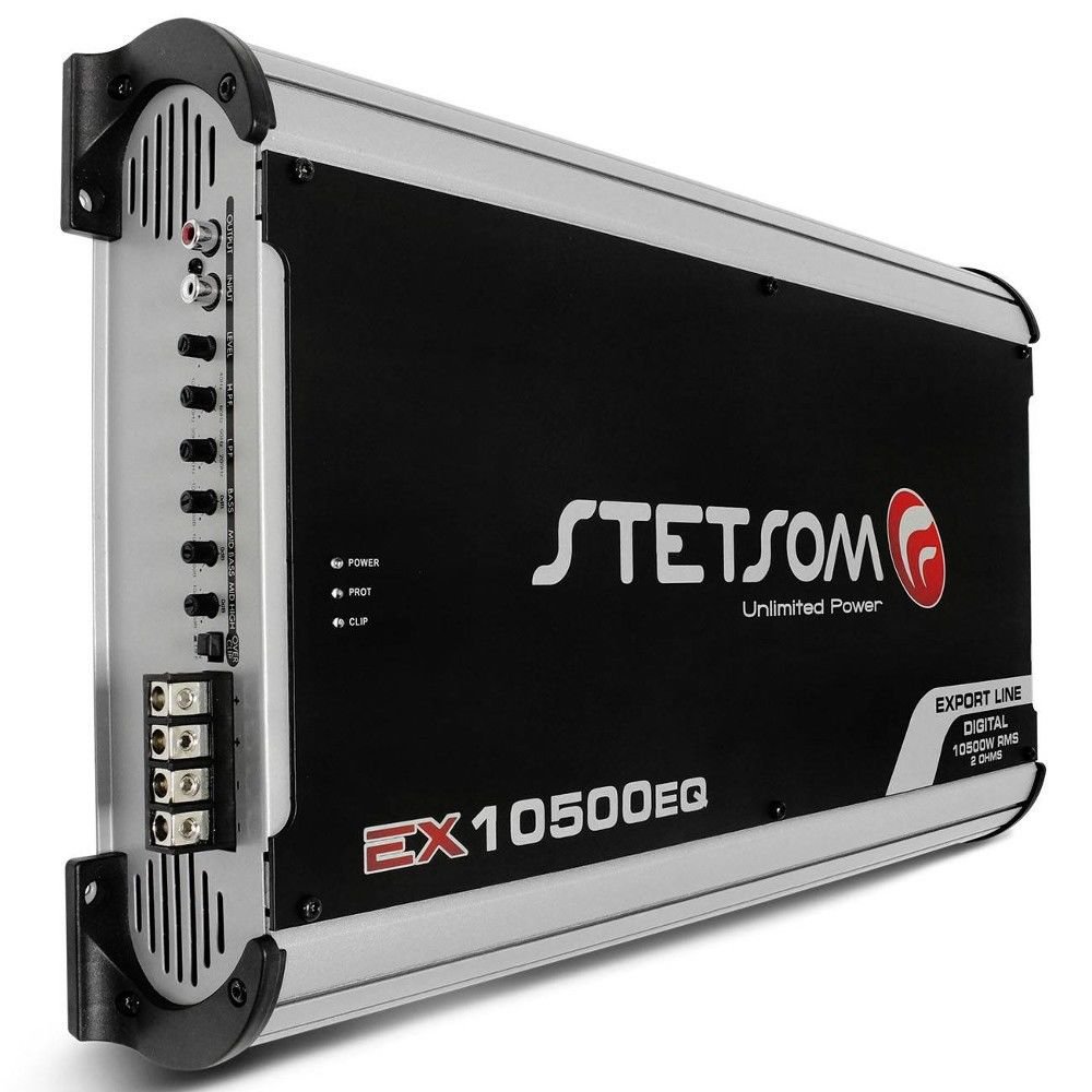 Stetsom EX10500 EQ 2 Ohms Mono Amp High Power Car Audio Amplifier ...