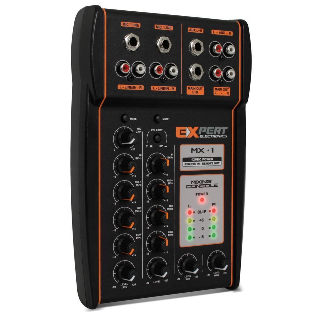 Expert Electronics MX1 12V 4 Channels 2way Audio Processor Stereo