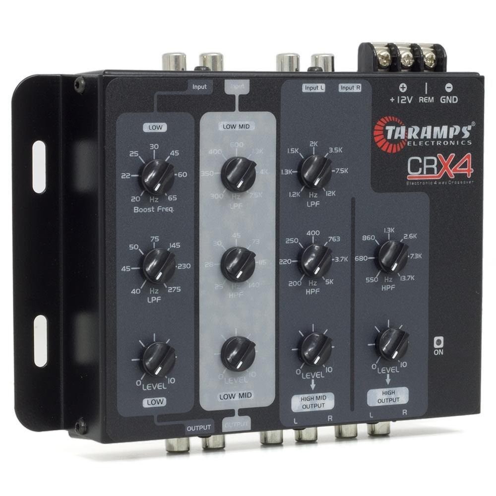 Taramps CRX4 4Way Crossover Electronic Car Audio