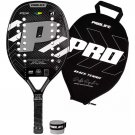 Beach Tennis Freestyle Racket 3k Carbon Original Prolife Gray