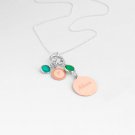 Personalised Birthstone Necklace 2 Stone