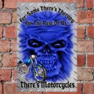 Chopper Motorcycle Biker Metal Aluminum wall sign