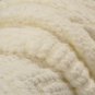 Battilo[White]Knitted Tweed Throw Blanket, 60" L x 50" W