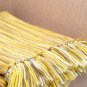 Battilo[Yellow]Decorative Soft Bedding Throw Blanket for Couch Sofa Cover with Fringe