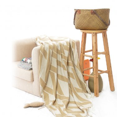 Battilo Geometric Printed Home Furnishing Super Soft Throw Blanket, 60" x 50"
