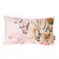 Battilo Home Fashion Rectangle Indoor/Outdoor Floral Pillow/Cushion 12 x 20 inch